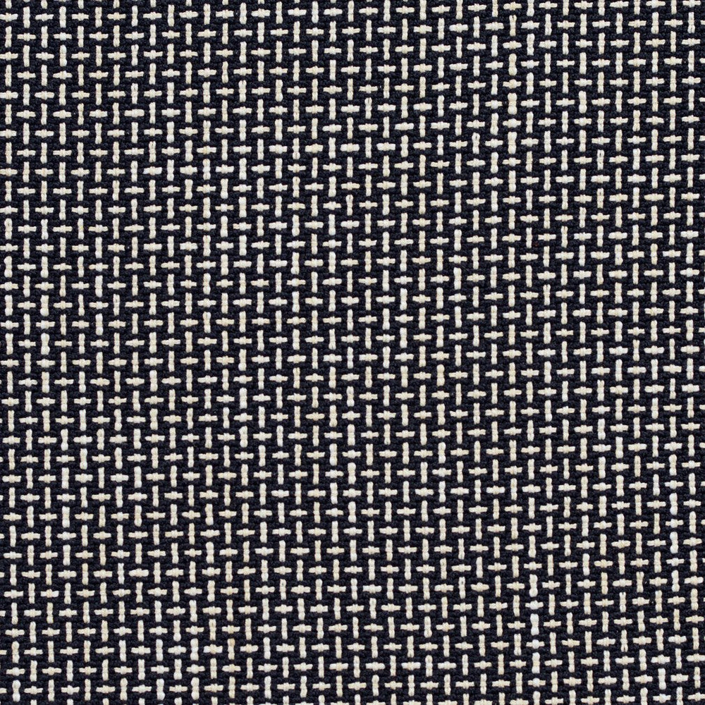CB700-247 by Charlotte Fabric Black & White 100% Woven Polyester Asia Exceeds 150,000 Wyzenbeek Rubs (Heavy Duty) Horizontal: .5" x Vertical: .5" 54 Inches - Fabric Carolina -