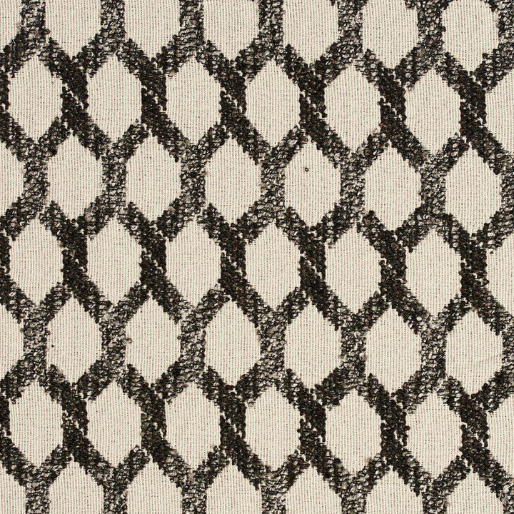 CB700-251 by Charlotte Designer Fabric Black & White 70% Olefin, 30% Polyester Made In USA Exceeds 66,000 Wyzenbeek Rubs (Heavy Duty) Horizontal: 1.5" x Vertical: 3.5" 54 Inches - Swanky Fabrics -