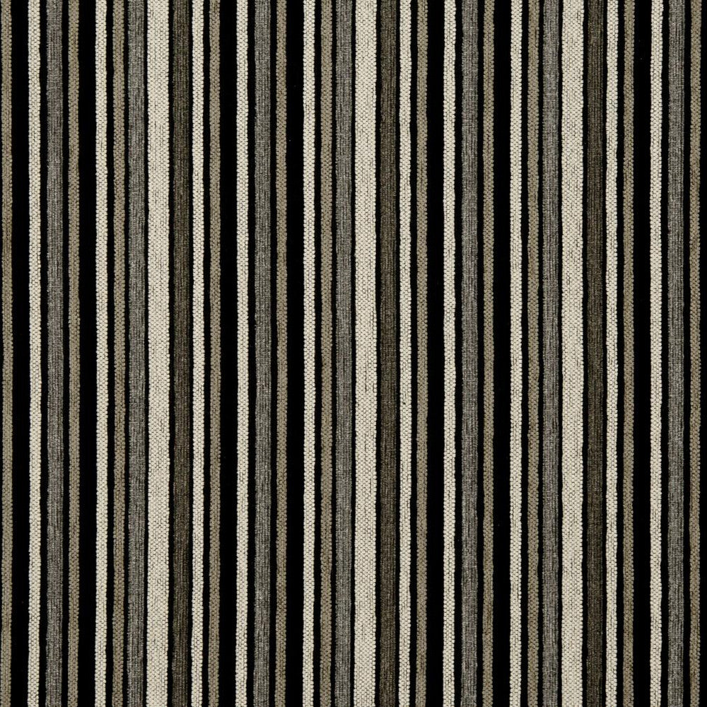 CB700-252 by Charlotte Fabric Black & White 56% Acrylic, 38% Polyester, 6% Cotton Spain Exceeds 54,000 Wyzenbeek Rubs (Heavy Duty) Horizontal: 4.5" 54 Inches - Fabric Carolina -