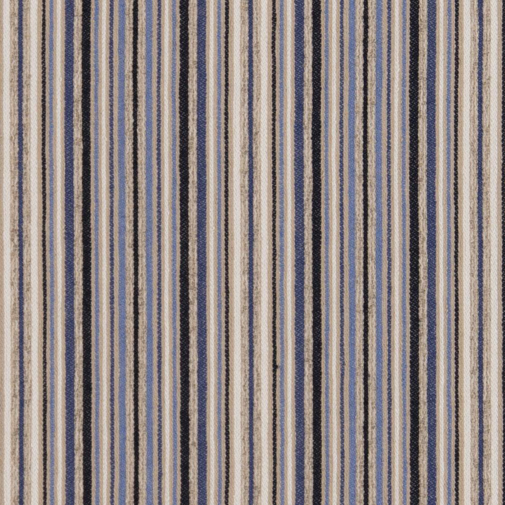 CB700-393 by Charlotte Fabric Shades of Indigo 46% Cotton, 39% Polyester, 13% Olefin USA Exceeds 66,000 Wyzenbeek Rubs (Heavy Duty) Horizontal 4.5" 54 Inches - Fabric Carolina -