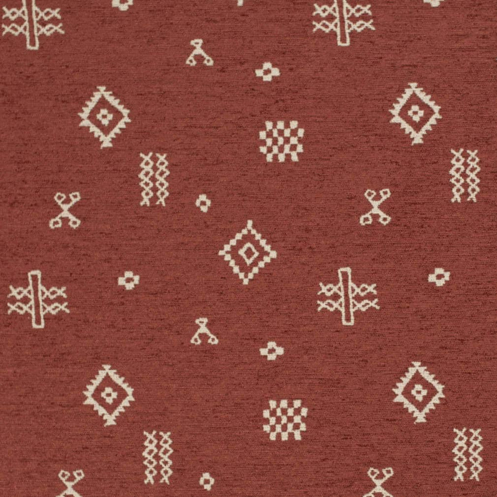 CB700-525 by Charlotte Fabric Shades of Redwood 100% Polyester Asia Exceeds 96,000 Wyzenbeek Rubs (Heavy Duty) Horizontal 9.5" x Vertical 8.5" 54 Inches - Fabric Carolina -