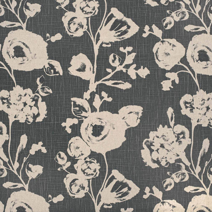 CB700-534 by Charlotte Designer Fabric Shades of Onyx 70% Cotton, 30% Linen Asia Exceeds 30,000 Wyzenbeek Rubs (Heavy Duty) Horizontal 27" x Vertical 25" 54 Inches - Swanky Fabrics -