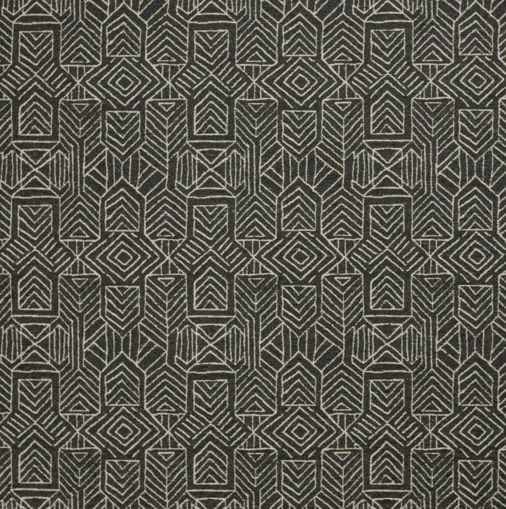 CB700-556 by Charlotte Fabric Shades of Onyx 100% Polyester Asia Exceeds 30,000 Wyzenbeek Rubs (Heavy Duty) Horizontal 7.5" x Vertical 7.5" 54 Inches - Fabric Carolina -