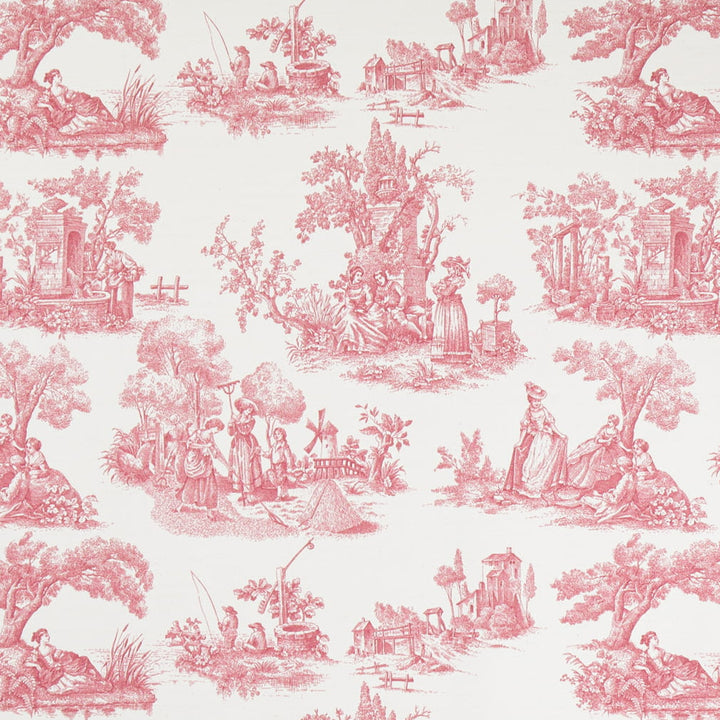 CB700-604 by Charlotte Fabric Shades of Wild Rose 100% Cotton Spain Exceeds 80,000 Wyzenbeek Rubs (Heavy Duty) Horizontal 18" x Vertical 16" 54 Inches - Fabric Carolina -