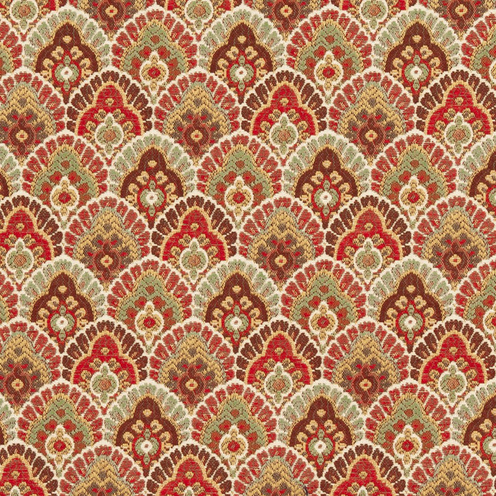 CB800-101 by Charlotte Designer Fabric Shades of Coral 36% Polyester, 32% Acrylic, 32% Cotton Spain Exceeds 24,000 Wyzenbeek Rubs (Heavy Duty) No Repeat 54 Inches - Swanky Fabrics -