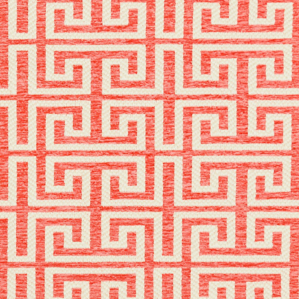 CB800-125 by Charlotte Fabric Shades of Coral 100% Woven Polyester Asia Exceeds 140,000 Wyzenbeek Rubs (Heavy Duty) Horizontal: 5" x Vertical: 3.5" 54 Inches - Fabric Carolina -