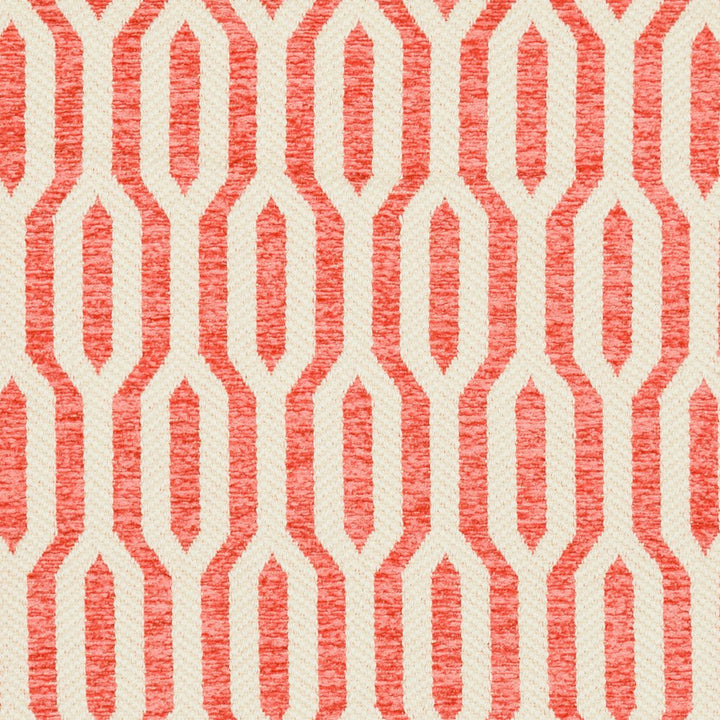 CB800-126 by Charlotte Fabric Shades of Coral 100% Woven Polyester Asia Exceeds 120,000 Wyzenbeek Rubs (Heavy Duty) Horizontal: 2.25" x Vertical: 5" 54 Inches - Fabric Carolina -