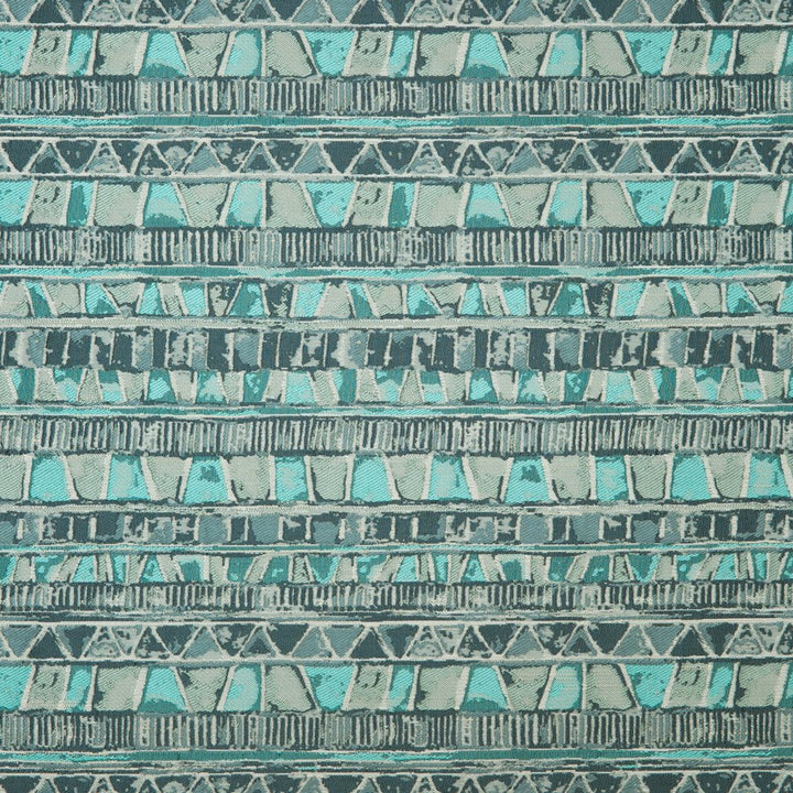 CB800-127 by Charlotte Fabric Shades of Teal 85% Polyester, 15% Rayon Asia Exceeds 110,000 Wyzenbeek Rubs (Heavy Duty) Horizontal: 7" x Vertical: 11.5" 54 Inches - Fabric Carolina -