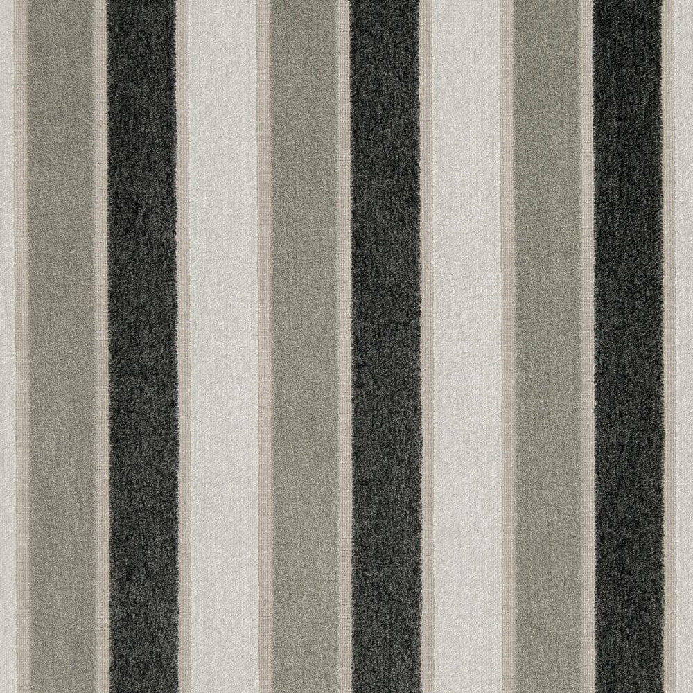 CB800-136 by Charlotte Fabric Shades of Graphite 82% Polyester, 13% Cotton, 5% Acrylic Spain Exceeds 60,000 Wyzenbeek Rubs (Heavy Duty) Horizontal 5.5" 54 Inches - Fabric Carolina -