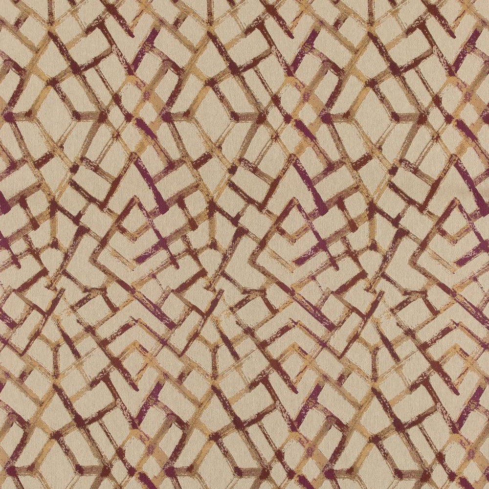 CB800-154 by Charlotte Designer Fabric Shades of Burgundy 42% Polyester, 31% Olefin, 27% Cotton Made In USA Exceeds 66,000 Wyzenbeek Rubs (Heavy Duty) </p><p>Repeat: Horizontal: 28.5" x Vertical: 13" 54 Inches - Swanky Fabrics -