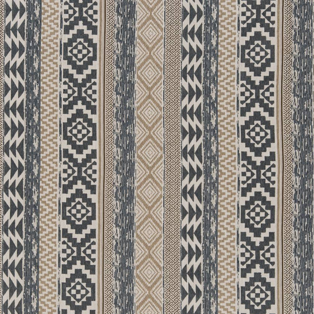 CB800-200 by Charlotte Fabric Shades of Indigo 95% Polyester, 5% Linen China Exceeds 200,000 Wyzenbeek Rubs (Heavy Duty) Horitzontal 17" x Vertical 7.5" 54 Inches - Fabric Carolina -