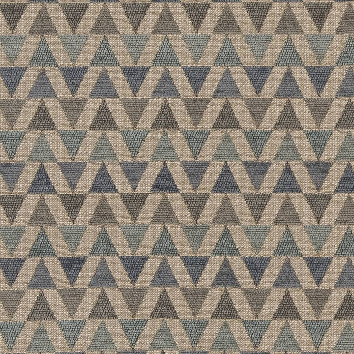 CB800-210 by Charlotte Designer Fabric Shades of Indigo 100% Woven Polyester China Exceeds 50,000 Wyzenbeek Rubs (Heavy Duty) Horizontal 1.75" x Vertical 5.75" 54 Inches - Swanky Fabrics -