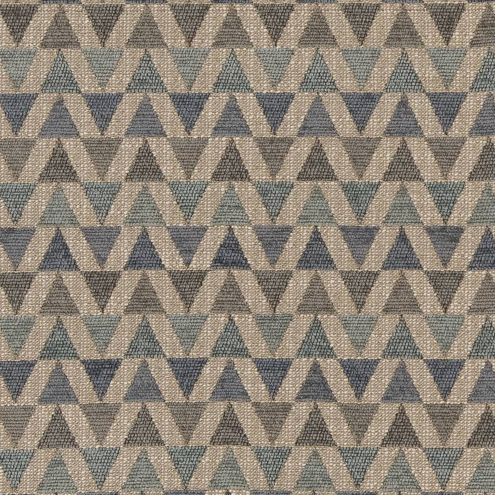 CB800-210 by Charlotte Designer Fabric Shades of Indigo 100% Woven Polyester China Exceeds 50,000 Wyzenbeek Rubs (Heavy Duty) Horizontal 1.75" x Vertical 5.75" 54 Inches - Swanky Fabrics -