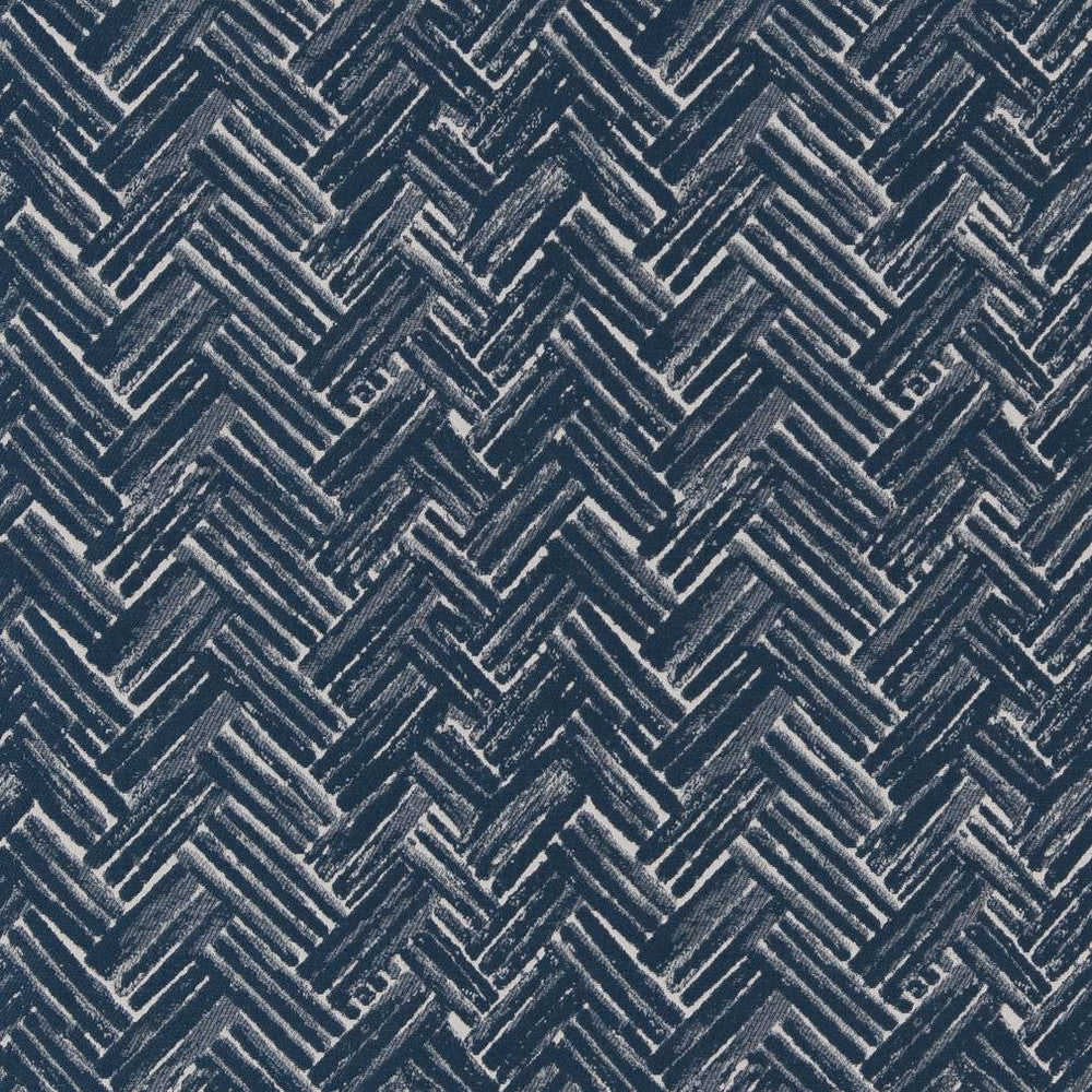 CB800-213 by Charlotte Fabric Shades of Indigo 60% Polyester, 40% Rayon China Exceeds 50,000 Wyzenbeek Rubs (Heavy Duty) Horizontal 7" x Vertical 7.5" 54 Inches - Fabric Carolina -