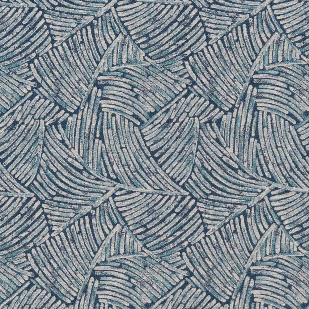 CB800-221 by Charlotte Designer Fabric Shades of Indigo 100% Woven Polyester Asia Exceeds 30,000 Wyzenbeek Rubs (Heavy Duty) </p><p>Repeat: Horizontal: 7" x Vertical: 9" 54 Inches - Swanky Fabrics -
