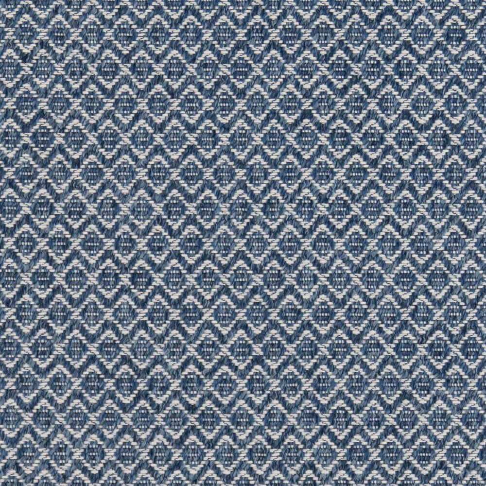 CB800-224 by Charlotte Fabric Shades of Indigo 63% Olefin, 33% Cotton, 4% Polyester Made In USA Exceeds 60,000 Wyzenbeek Rubs (Heavy Duty) </p><p>Repeat: Horizontal: 1" X Vertical: 1.5" 54 Inches - Fabric Carolina -