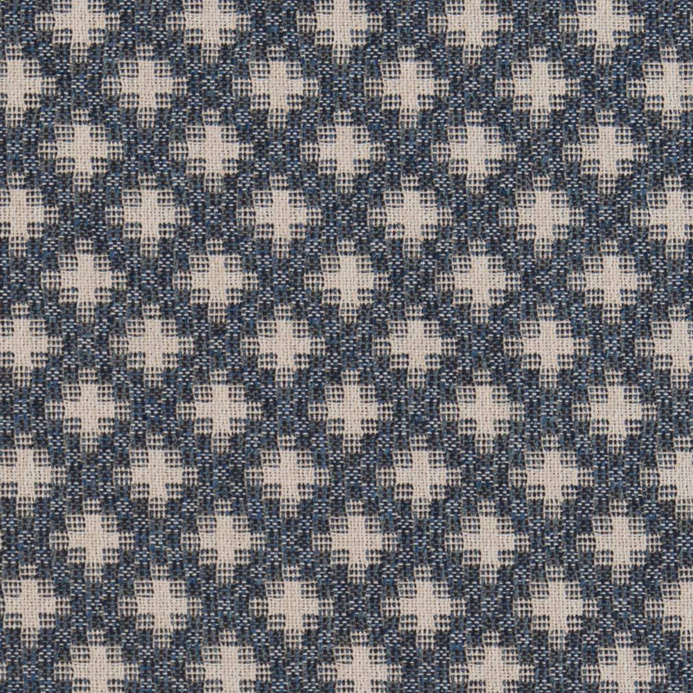 CB800-238 by Charlotte Fabric Shades of Indigo 53% Cotton, 38% Olefin, 9% Polyester USA Exceeds 72,000 Wyzenbeek Rubs (Heavy Duty) Horizontal 2" x Vertical 2" 54 Inches - Fabric Carolina -