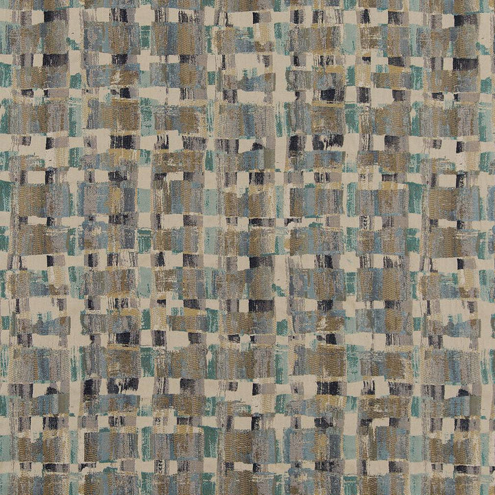 CB800-248 by Charlotte Designer Fabric Blue, Green and Teal 71% Polyester, 29% Viscose China Exceeds 30,000 Wyzenbeek Rubs (Heavy Duty) Horizontal 28.5" x Vertical 28.5" 54 Inches - Swanky Fabrics -