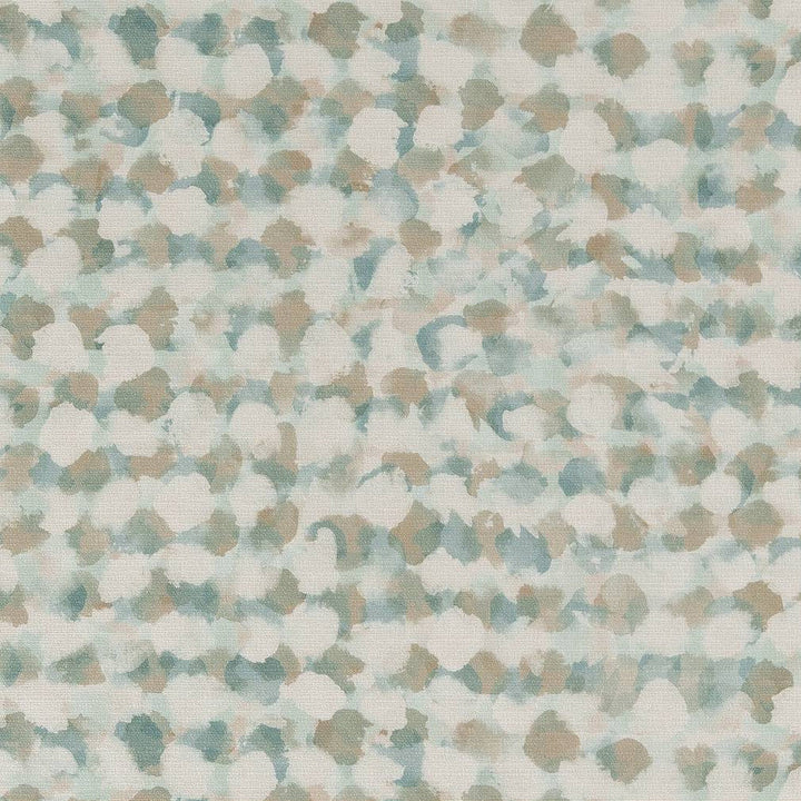 CB800-257 by Charlotte Designer Fabric Blue, Green and Teal 100% Cotton Pakistan Exceeds 40,000 Wyzenbeek Rubs (Heavy Duty) Random Repeat 54 Inches - Swanky Fabrics -