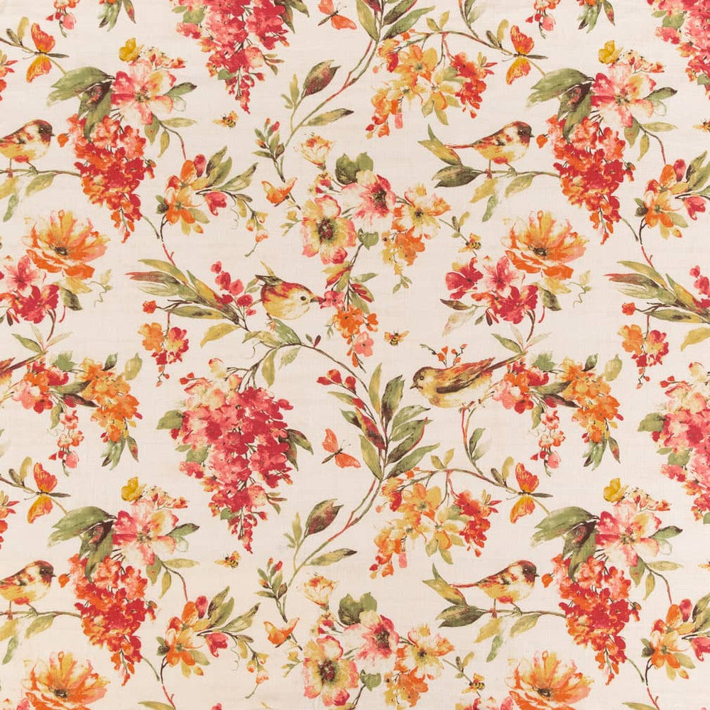 CB800-275 by Charlotte Fabric Purple, Orange & Gold 55% Linen, 45% Viscose Korea Exceeds 30,000 Wyzenbeek Rubs (Heavy Duty) </p><p>Repeat: Horizontal 27.25" x Vertical 24.25" 54 Inches - Fabric Carolina -