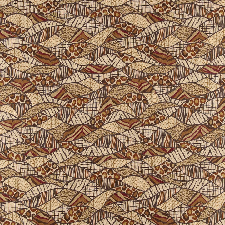 CB800-305 by Charlotte Designer Fabric Shades of Cocoa 100% Polyester Asia Exceeds 80,000 Wyzenbeek Rubs (Heavy Duty) </p><p>Repeat: Horizontal 18.5" x Vertical 26" 54 Inches - Swanky Fabrics -