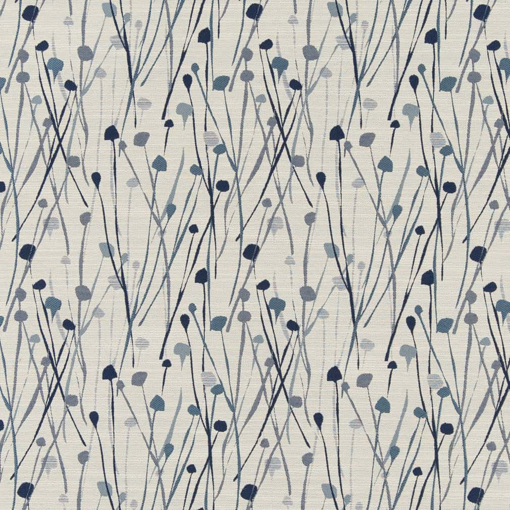 CB800-346 by Charlotte Fabric Shades of Navy 100% Polyester Asia Exceeds 114,000 Wyzenbeek Rubs </p><p>Repeat: Horizontal 9.5" x Vertical 10" 54 Inches - Fabric Carolina -