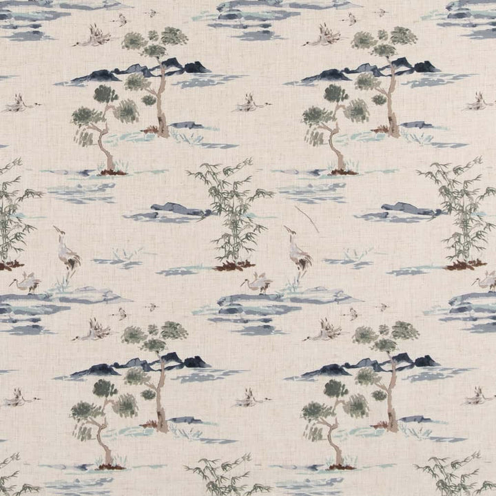 CB800-347 by Charlotte Fabric Shades of Navy 95% Polyester, 5% Linen Asia Exceeds 100,000 Wyzenbeek Rubs </p><p>Repeat: Horizontal 14" x Vertical 17.5" 54 Inches - Fabric Carolina -