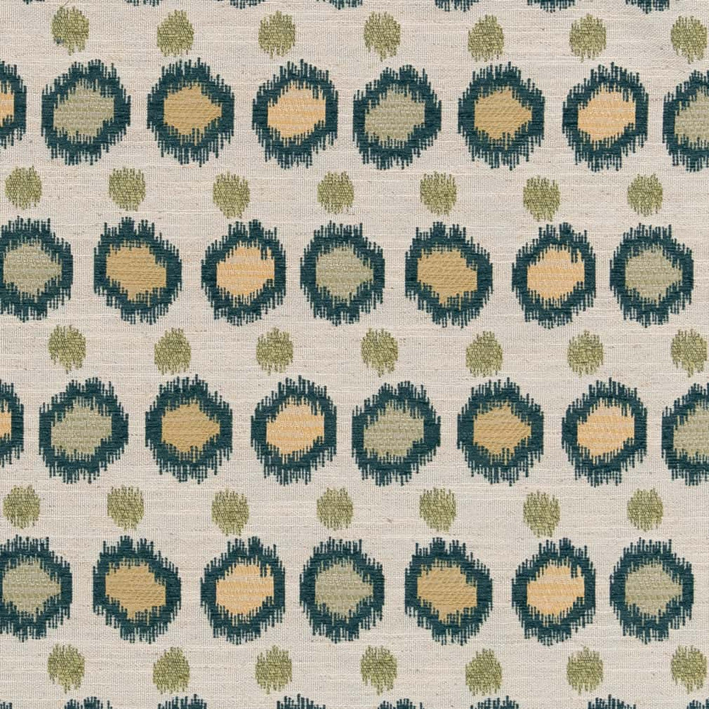 CB800-368 by Charlotte Fabric Shades of Emerald 96% Polyester, 4% Linen Asia Exceeds 128,000 Wyzenbeek Rubs </p><p>Repeat: Horizontal 7" x Vertical 7" 54 Inches - Fabric Carolina -