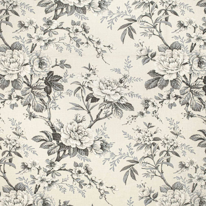 CB800-408 by Charlotte Fabric Shades of Onyx 55% Linen, 45% Rayon Asia Exceeds 30,000 Wyzenbeek Rubs (Heavy Duty) Horizontal 27.25" x Vertical 24" 54 Inches - Fabric Carolina -