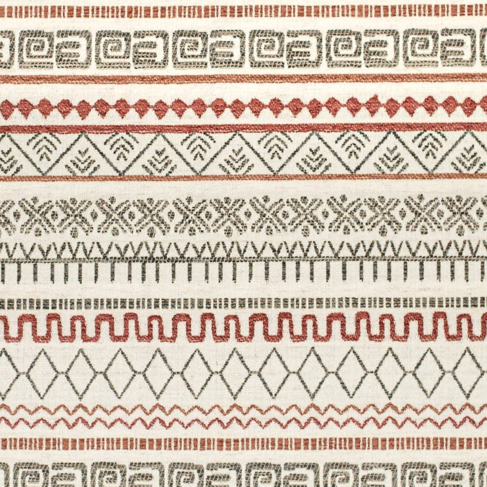 CB800-420 by Charlotte Fabric Shades of Redwood 99% Polyester, 1% Linen Asia Exceeds 106,000 Wyzenbeek Rubs (Heavy Duty) Horizontal 2.25" x Vertical 13" 54 Inches - Fabric Carolina -