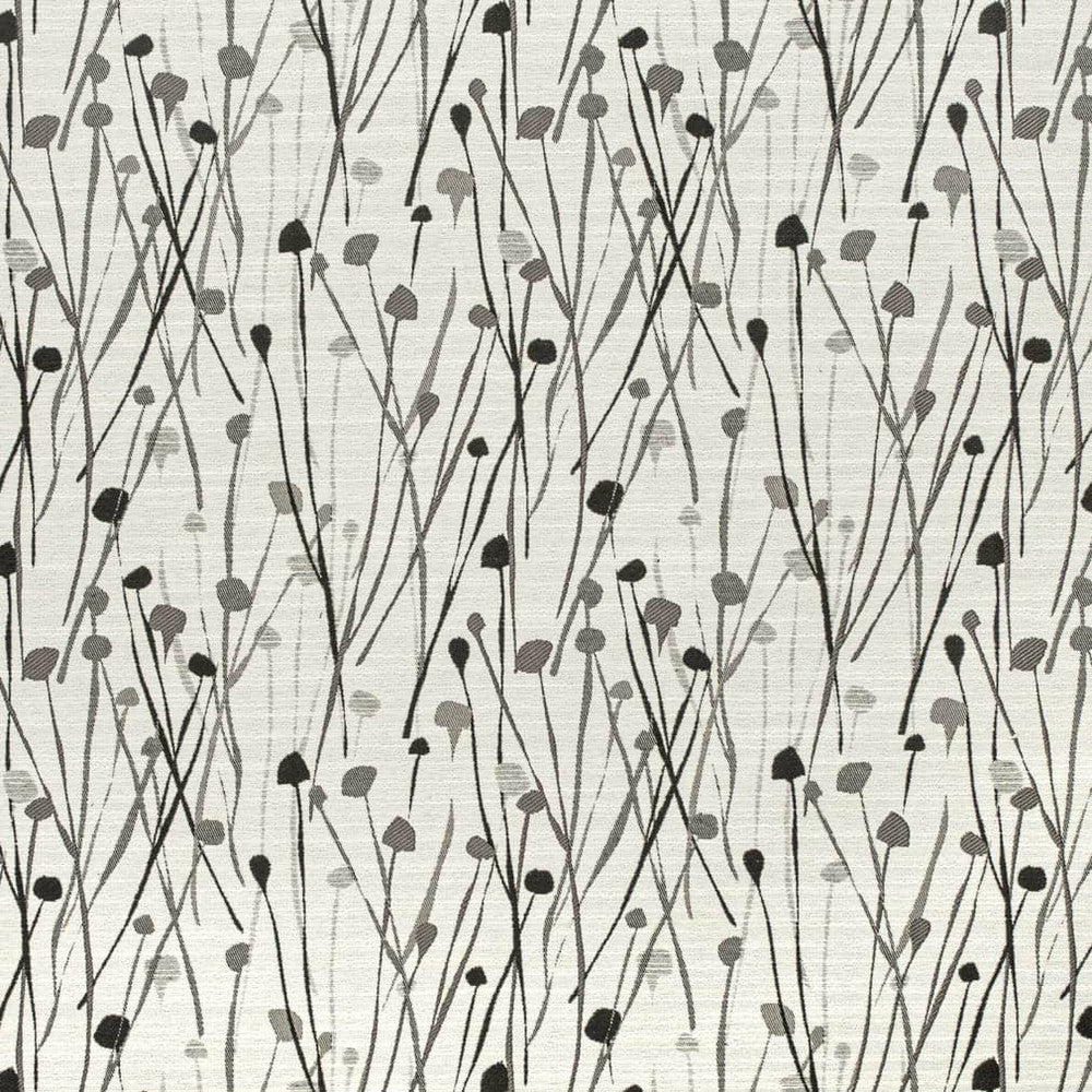CB800-423 by Charlotte Fabric Shades of Onyx 100% Polyester Asia Exceeds 114,000 Wyzenbeek Rubs (Heavy Duty) Horizontal 9.5" x Vertical 10" 54 Inches - Fabric Carolina -