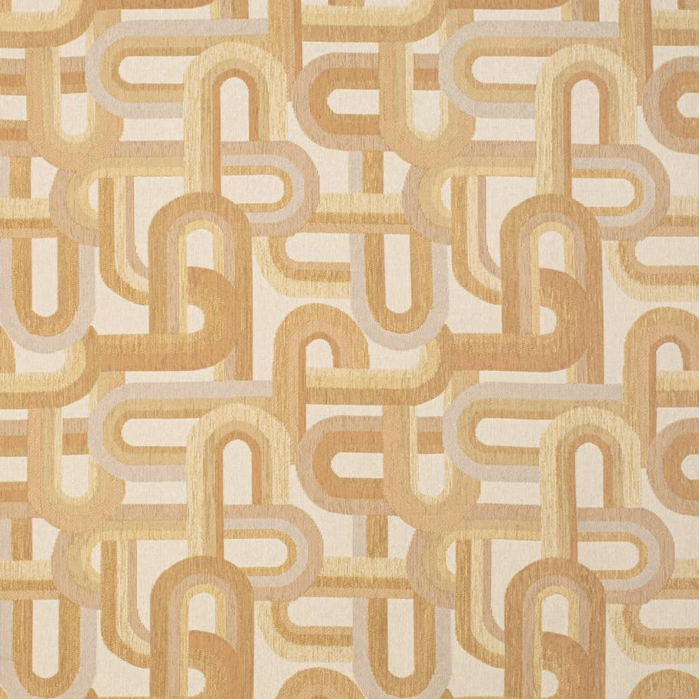 CB800-448 by Charlotte Designer Fabric Shades of Honey 68% Polyester, 24% Viscose, 8% Cotton USA Exceeds 168,000 Wyzenbeek Rubs (Heavy Duty) Horizontal 14.5" x Vertical 14" 54 Inches - Swanky Fabrics -