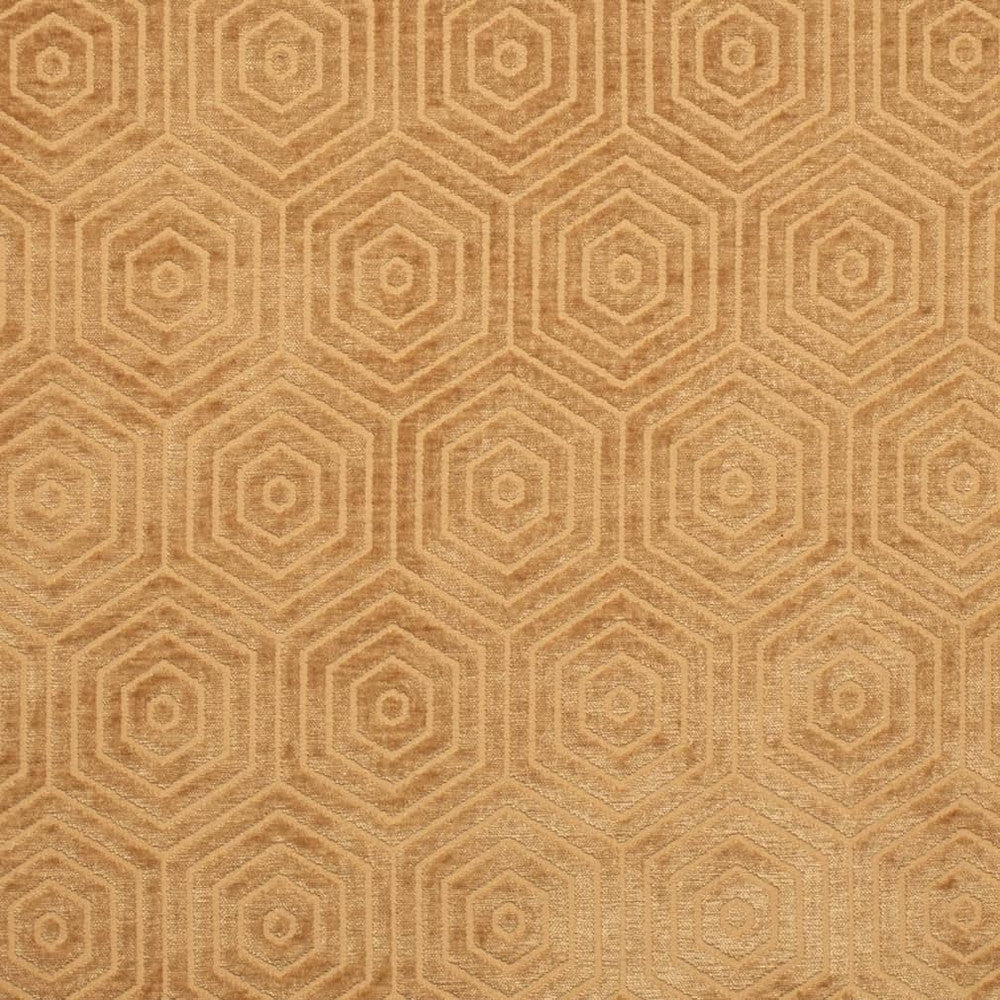 CB800-456 by Charlotte Fabric Shades of Honey 100% Polyester Asia Exceeds 70,000 Wyzenbeek Rubs (Heavy Duty) Horizontal 3.5" x Vertical 7" 54 Inches - Fabric Carolina -