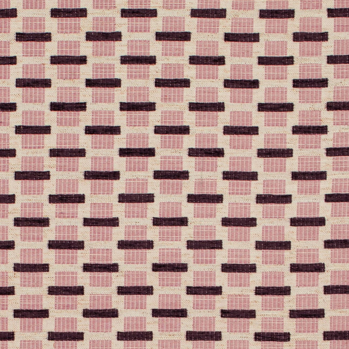CB800-508 by Charlotte Fabric Shades of Wild Rose 95% Polyester, 5% Linen Asia Exceeds 72,000 Wyzenbeek Rubs (Heavy Duty) Horizontal 2" x Vertical 1.25" 54 Inches - Fabric Carolina -