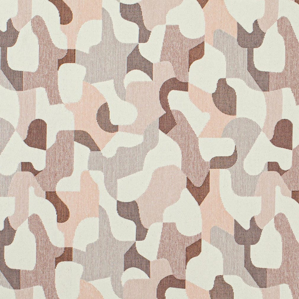 CB800-521 by Charlotte Designer Fabric Shades of Wild Rose 100% Polyester USA Exceeds 66,000 Wyzenbeek Rubs (Heavy Duty) Horizontal 17" x Vertical 14" 54 Inches - Swanky Fabrics -
