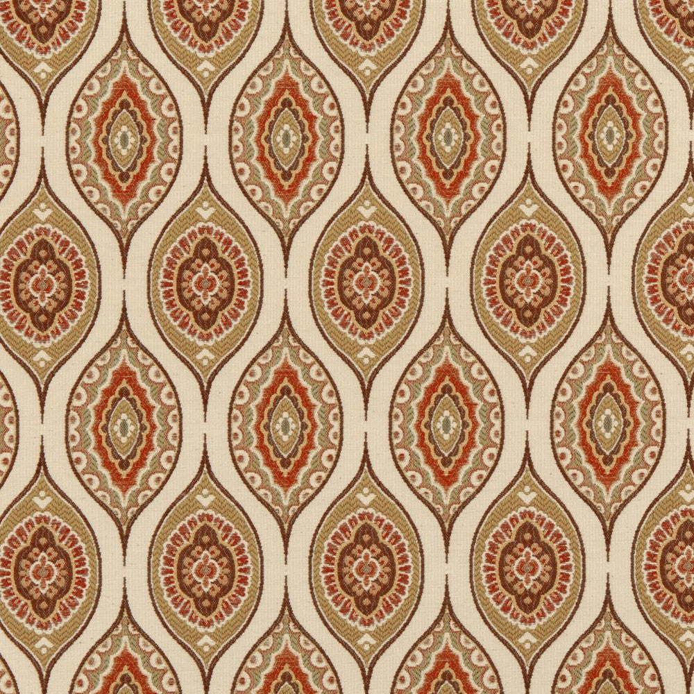 CB800-98 by Charlotte Designer Fabric Shades of Coral 36% Polyester, 32% Acrylic, 32% Cotton Spain Exceeds 24,000 Wyzenbeek Rubs (Heavy Duty) Horizontal: 3.25" x Vertical: 6" 54 Inches - Swanky Fabrics -