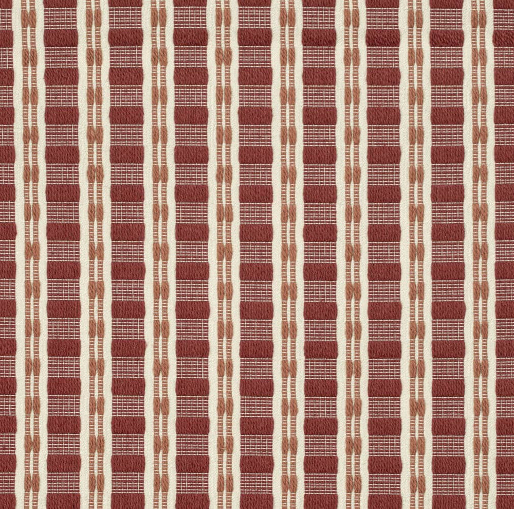 CB900-116 by Charlotte Fabric Shades of Redwood 69% Cotton, 31% Polyester USA Exceeds 66,000 Wyzenbeek Rubs (Heavy Duty) Horizontal 1.5" x Vertical 1" 54 Inches - Fabric Carolina -