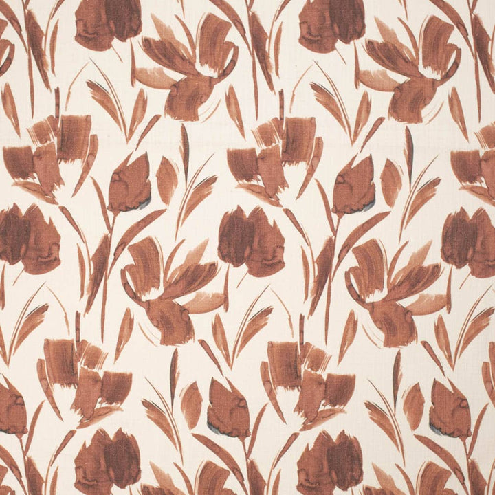 CB900-124 by Charlotte Fabric Shades of Redwood 100% Cotton Asia Exceeds 30,000 Wyzenbeek Rubs (Heavy Duty) Horizontal 13" x Vertical 26" 54 Inches - Fabric Carolina -