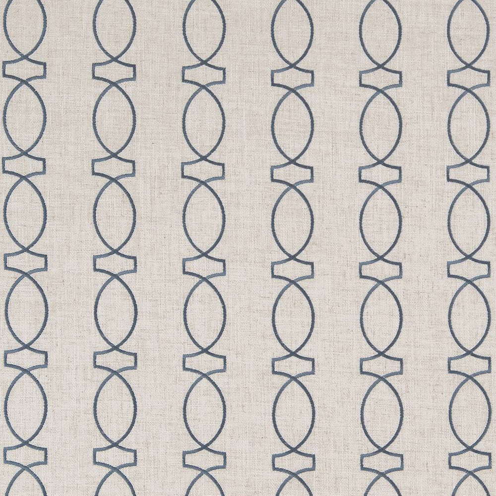 CB900-41 by Charlotte Designer Fabric Blue, Green and Teal 85% Polyester, 11% Viscose, 4% Linen China Exceeds 160,000 Wyzenbeek Rubs (Heavy Duty) Horizontal 3.5" x Vertical 4" 54 Inches - Swanky Fabrics -