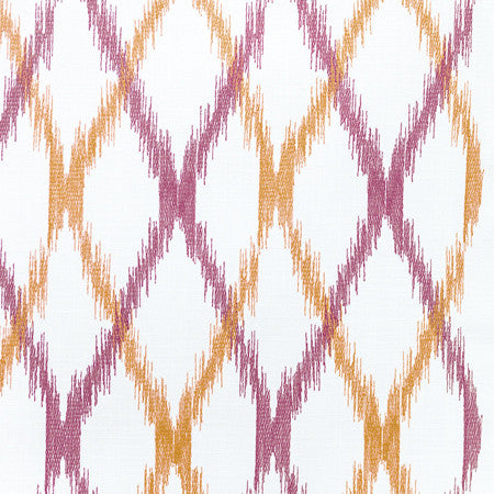 Cross Thatch # 202 Blaze by Maxwell Fabric 52% POLYESTER/48% COTTON INDIA See sample </p><p>Repeat: Horizontal: 5" and Vertical: 12.1" 54.3" - Fabric Carolina -