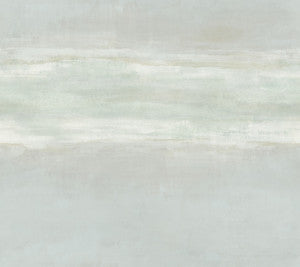 Serene Reflection Mist Wallpaper by Carol Benson-Cobb