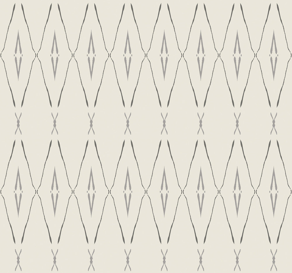 Artifact Silhouettes Savanna Wallpaper by Carol Benson-Cobb Carol Benson-Cobb Signature Covers about 60.8 square feet 27-in by 27-ft long roll Unpasted 25.25 - Fabric Carolina -