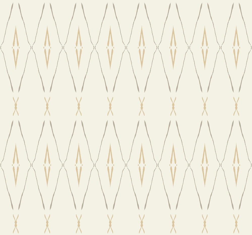 Artifact Silhouettes Desert Wallpaper by Carol Benson-Cobb Carol Benson-Cobb Signature Covers about 60.8 square feet 27-in by 27-ft long roll Unpasted 25.25 - Fabric Carolina -