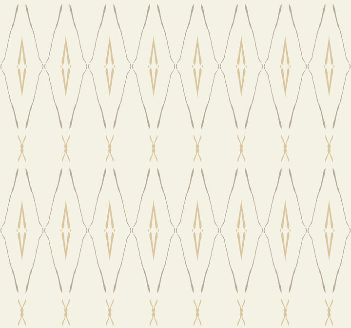 Artifact Silhouettes Desert Wallpaper by Carol Benson-Cobb Carol Benson-Cobb Signature Covers about 60.8 square feet 27-in by 27-ft long roll Unpasted 25.25 - Fabric Carolina -