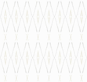 Artifact Silhouettes Natural Wallpaper by Carol Benson-Cobb
