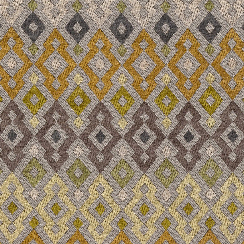 Casablanca (New) # 405 Iguana by Maxwell Fabric STUDIO-MARRAKESH 53% VISCOSE/25% POLYESTER
22% COTTON INDIA See sample </p><p>Repeat: Horizontal: 2.1" and Vertical: 14" 55" - Fabric Carolina -