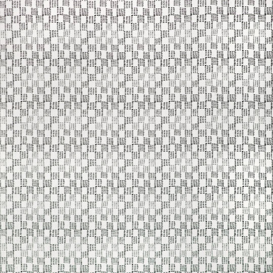 Beck - Black/Oyster By Caroline Cecil Textiles Fabric
