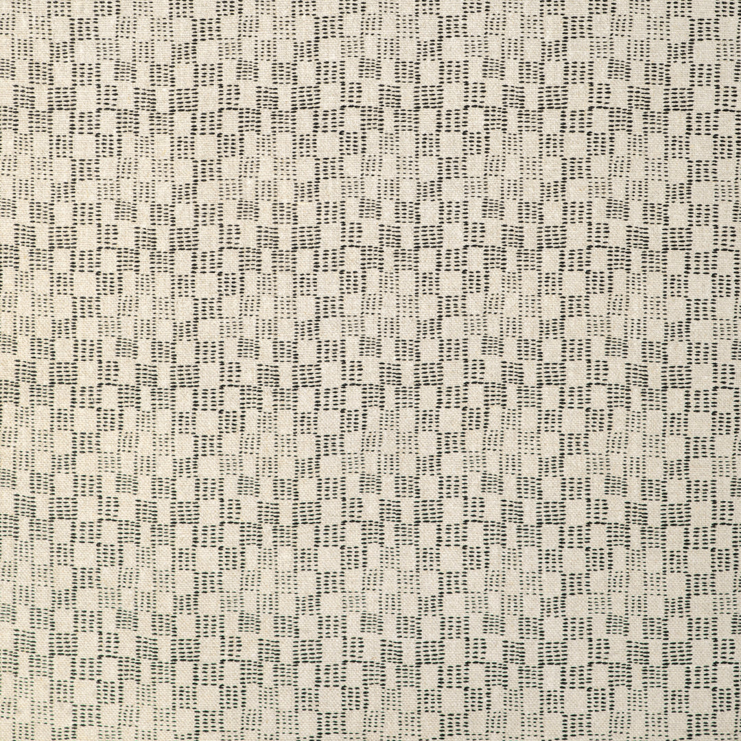 Beck - Black/Natural By Caroline Cecil Textiles Fabric