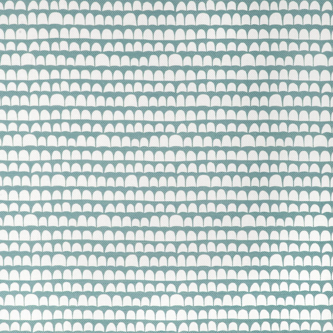 Hannu - Denim/Oyster By Caroline Cecil Textiles Fabric