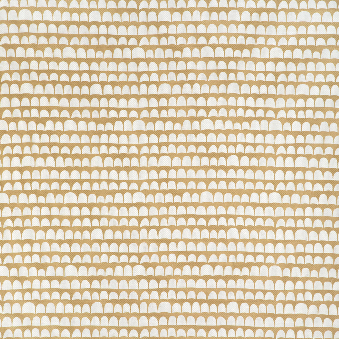 Hannu - Cognac/Oyster By Caroline Cecil Textiles Fabric